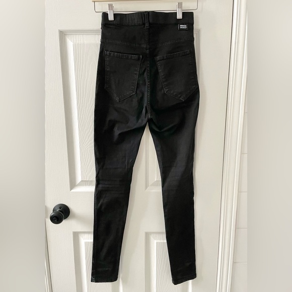 Dr. Denim Moxy Skinny Black Jeans [95% cotton] - Picture 7 of 10